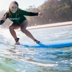 Surfing Caloundra, Queensland